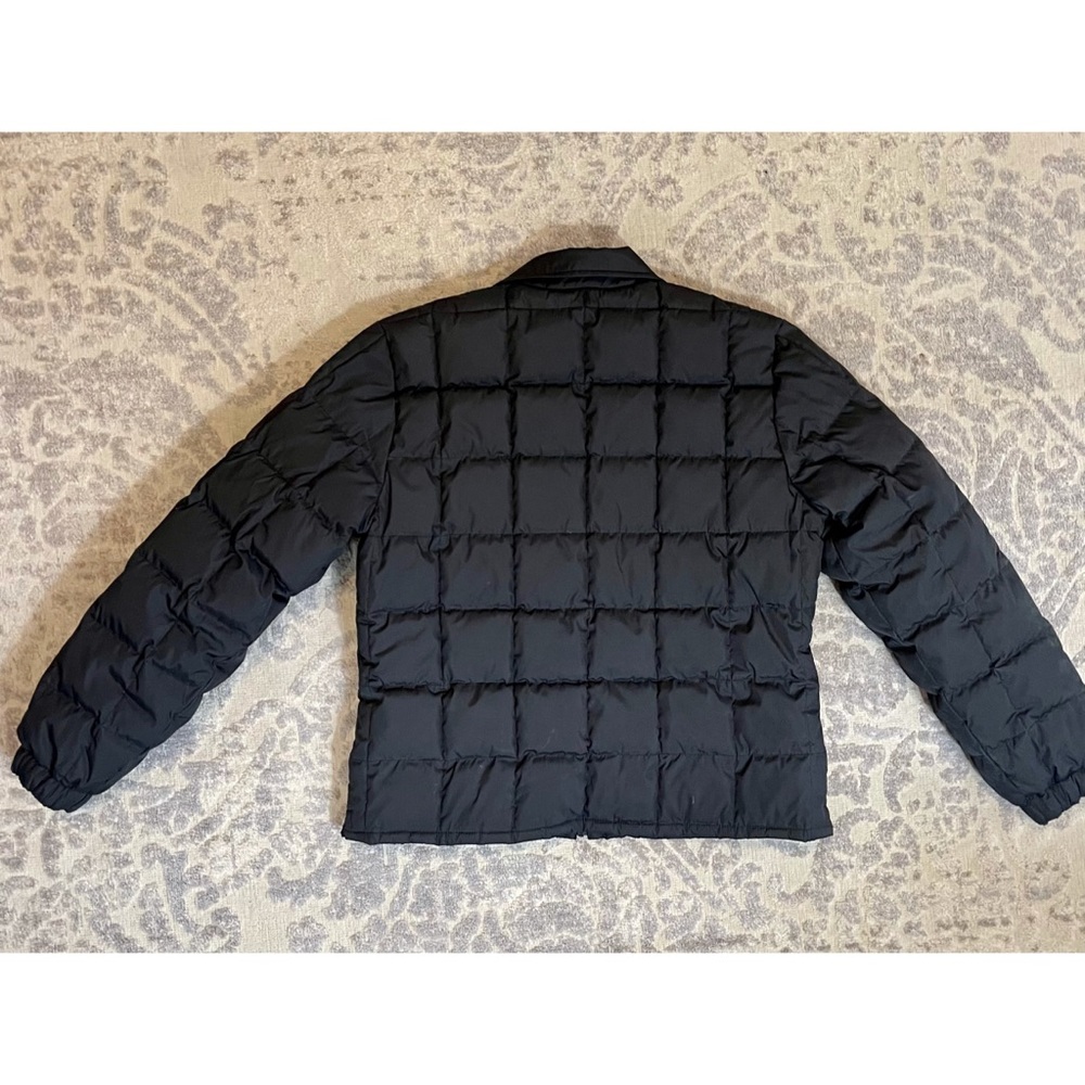 J CREW Black Down Puffer Coat - Picture 3 of 3